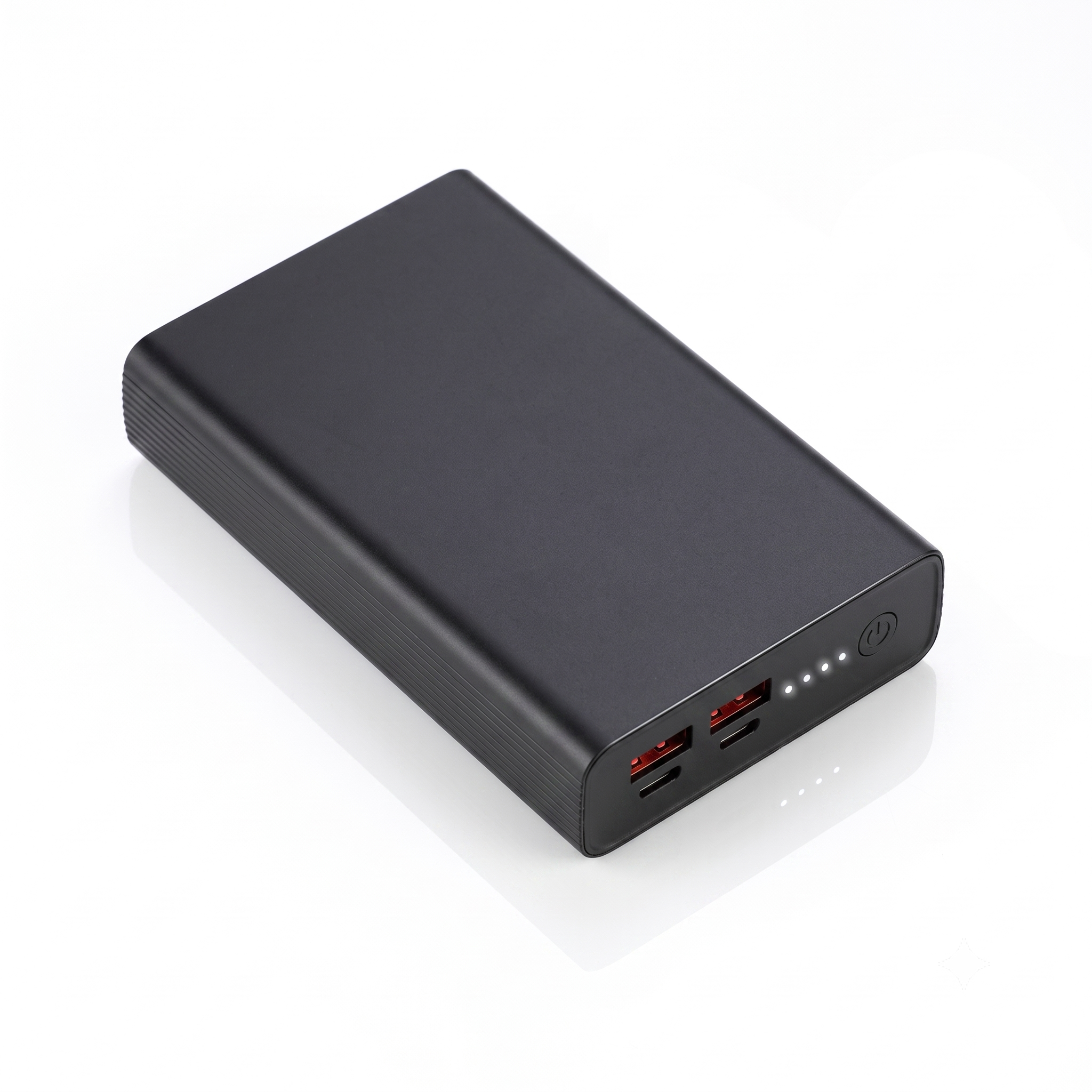 20000 mAh 25 W Compact Pocket Size Power Bank (Black, Lithium-ion, for Earbuds, Mobile, Smartwatch, Smartband, Speaker, Tablet)