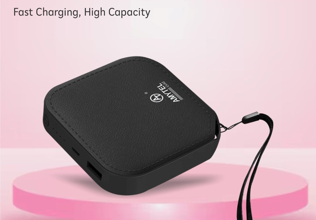 AMYTEL 8000mAh Mini Power Bank (5 W, Power Delivery 2.0,Quick Charge 3.0)