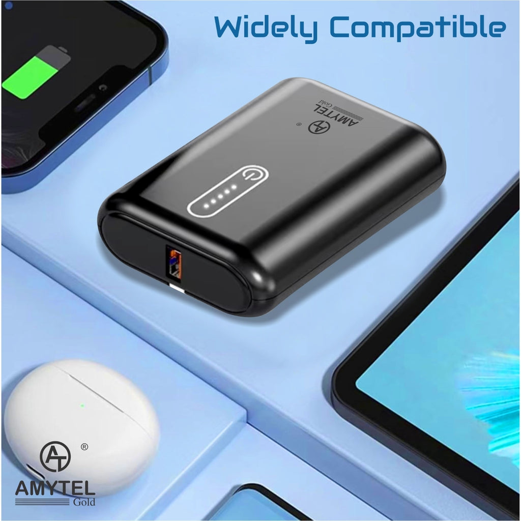 AMYTEL 10000 mAh 25 W Nano Pocket Size Fast Charging  Power Bank