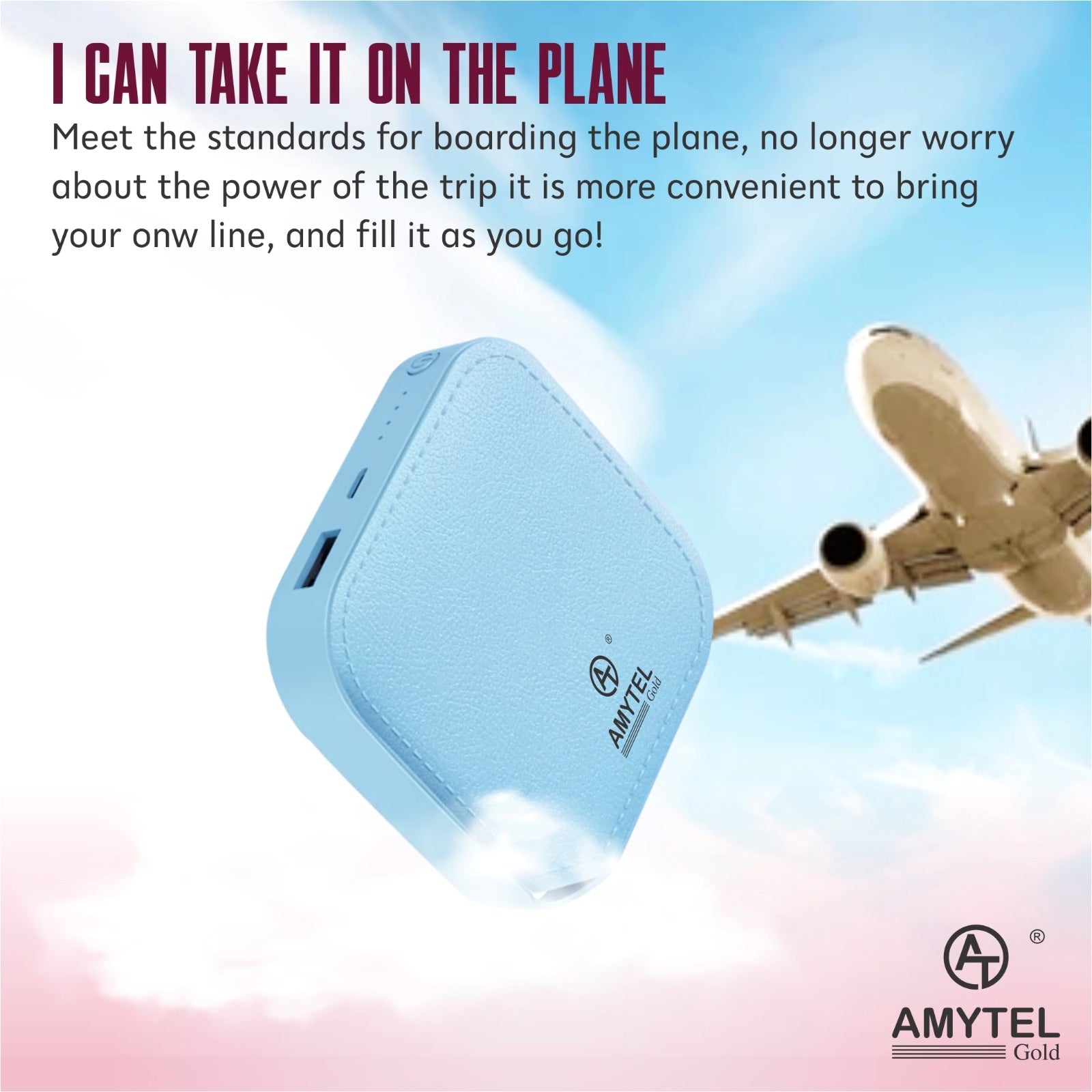 AMYTEL 8000mAh Mini Power Bank (5 W, Power Delivery 2.0,Quick Charge 3.0)