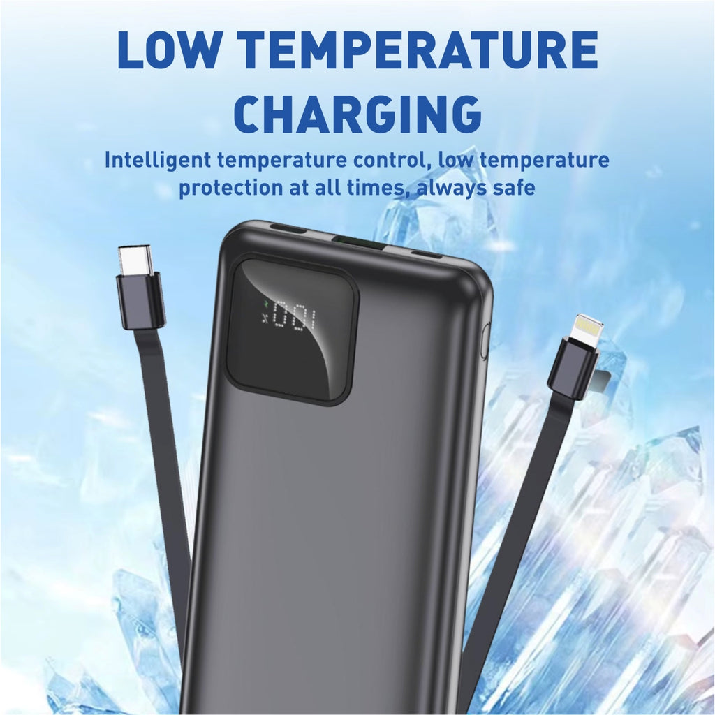 10000 mAh 22 W Compact Pocket Size Power Bank (Black, Lithium Polymer, Power Delivery 2.0, Power Delivery 3.0, Quick Charge 2.0, Quick Charge 3.0 for Mobile, Smartwatch, Smartband, Speaker, Trimmer)