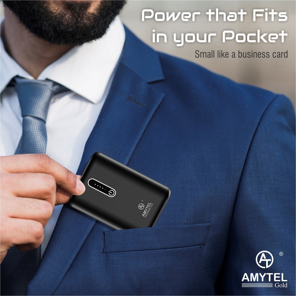 AMYTEL 10000 mAh 25 W Nano Pocket Size Fast Charging  Power Bank