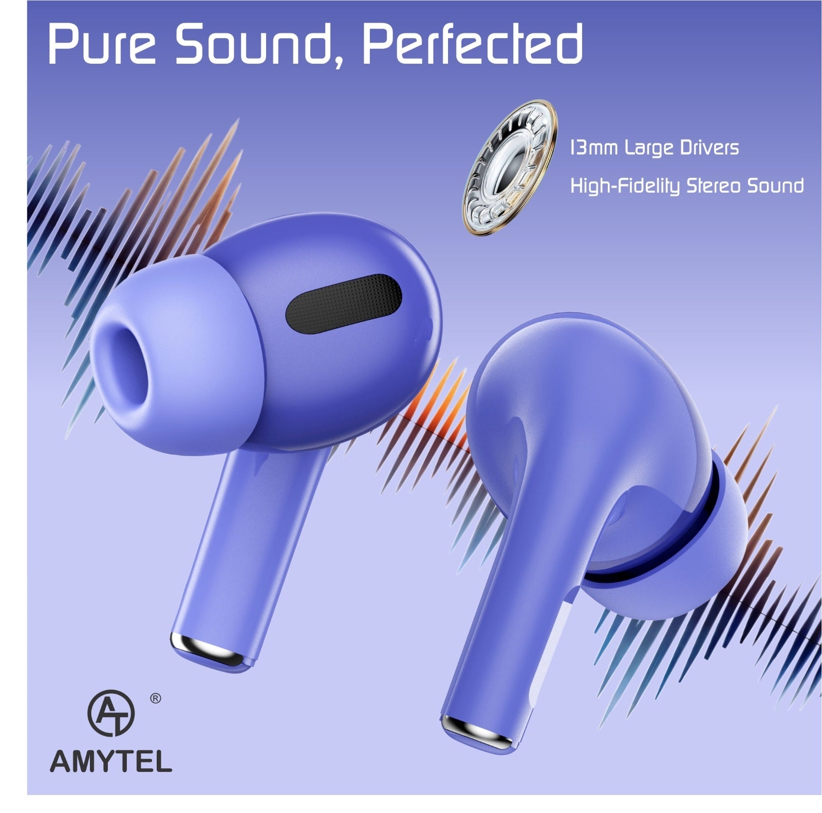 AMYTEL -Ellipse/TWS-FK102 Bluetooth Headset (True Wireless)