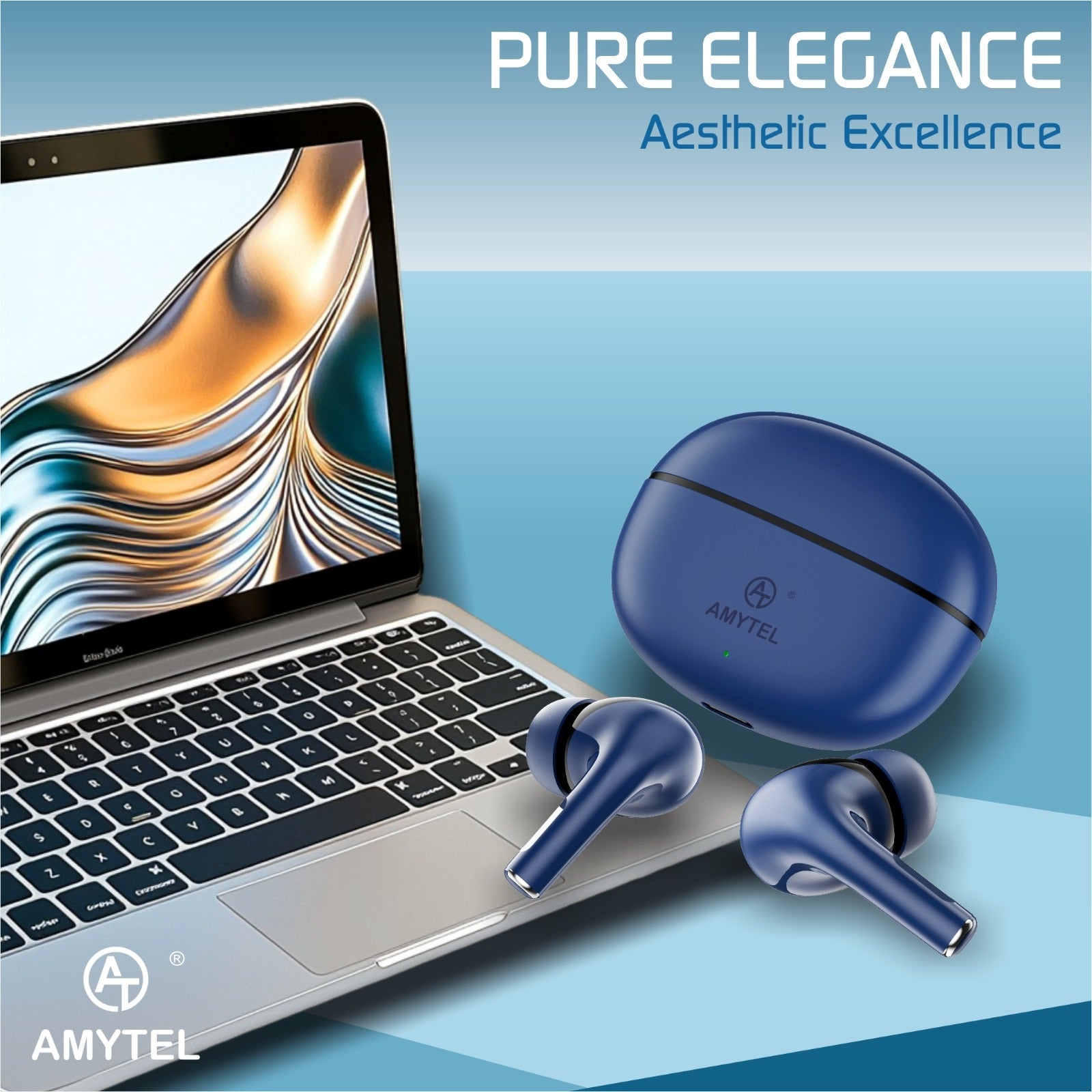 AMYTEL -Ellipse/TWS-FK102 Bluetooth Headset (True Wireless)