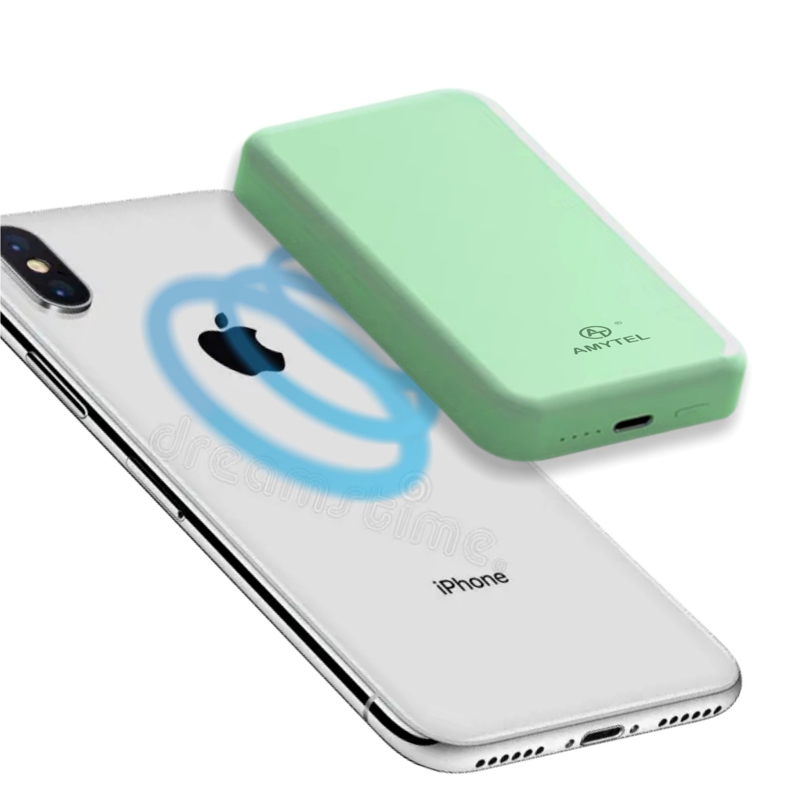 AMYTEL 10000 mAh 25 W Wireless With MagSafe Compact Pocket Size Power Bank
