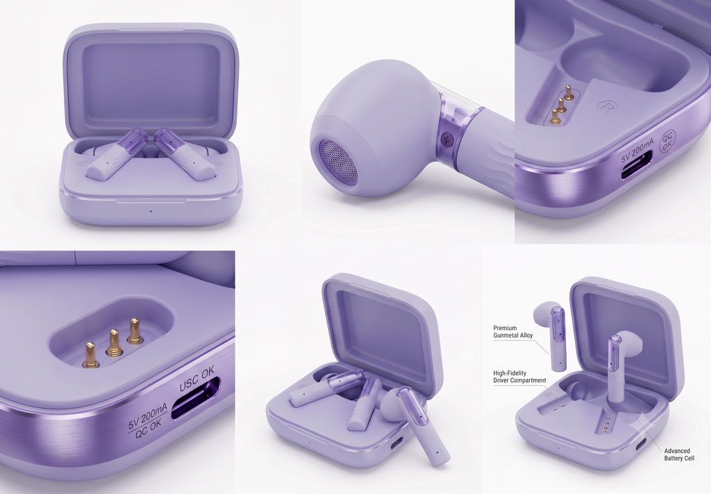 AMYTEL PANTHER EARBUDS  ( WITH NOISE CANCELATION )