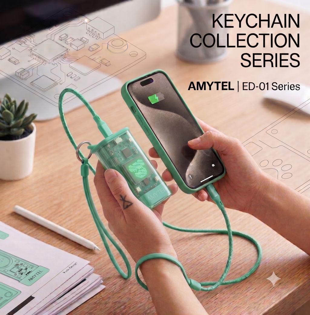 AMYTEL 5000 mAh 15 W Mini Pocket Size Power Bank ( Lithium-ion, Power Delivery 2.0, Power Delivery 3.0, Quick Charge 2.0, Quick Charge 3.0 for Mobile, Smartwatch, Speaker)