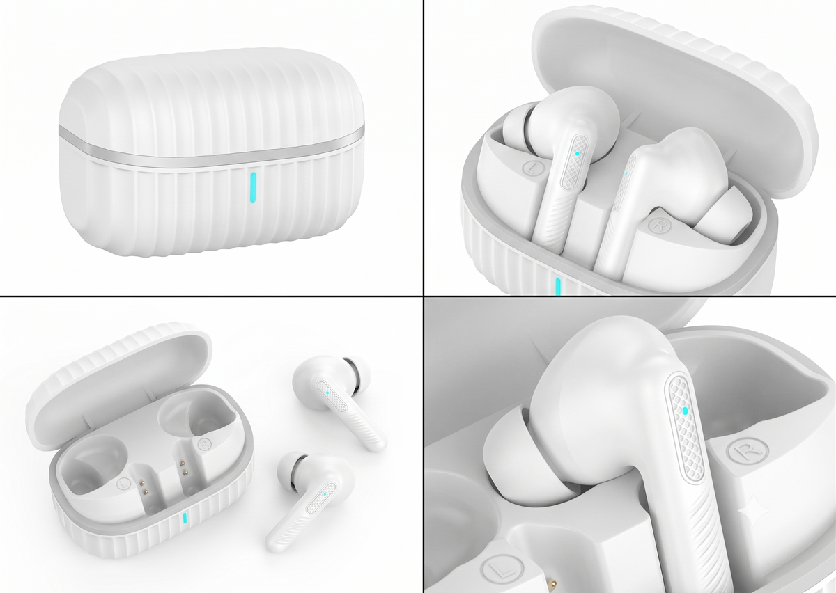 AMYTEL ZIGZAG  EARBUDS  ( WITH NOISE CANCELATION )