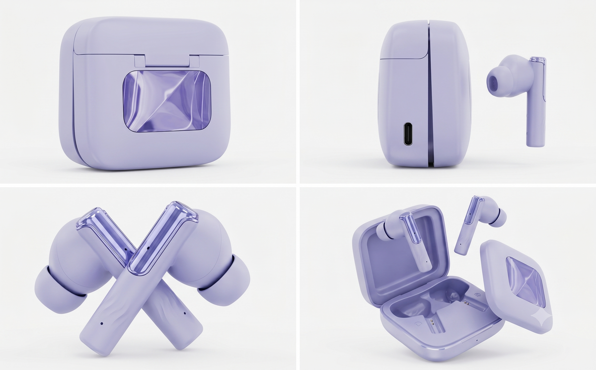 AMYTEL PANTHER EARBUDS  ( WITH NOISE CANCELATION )
