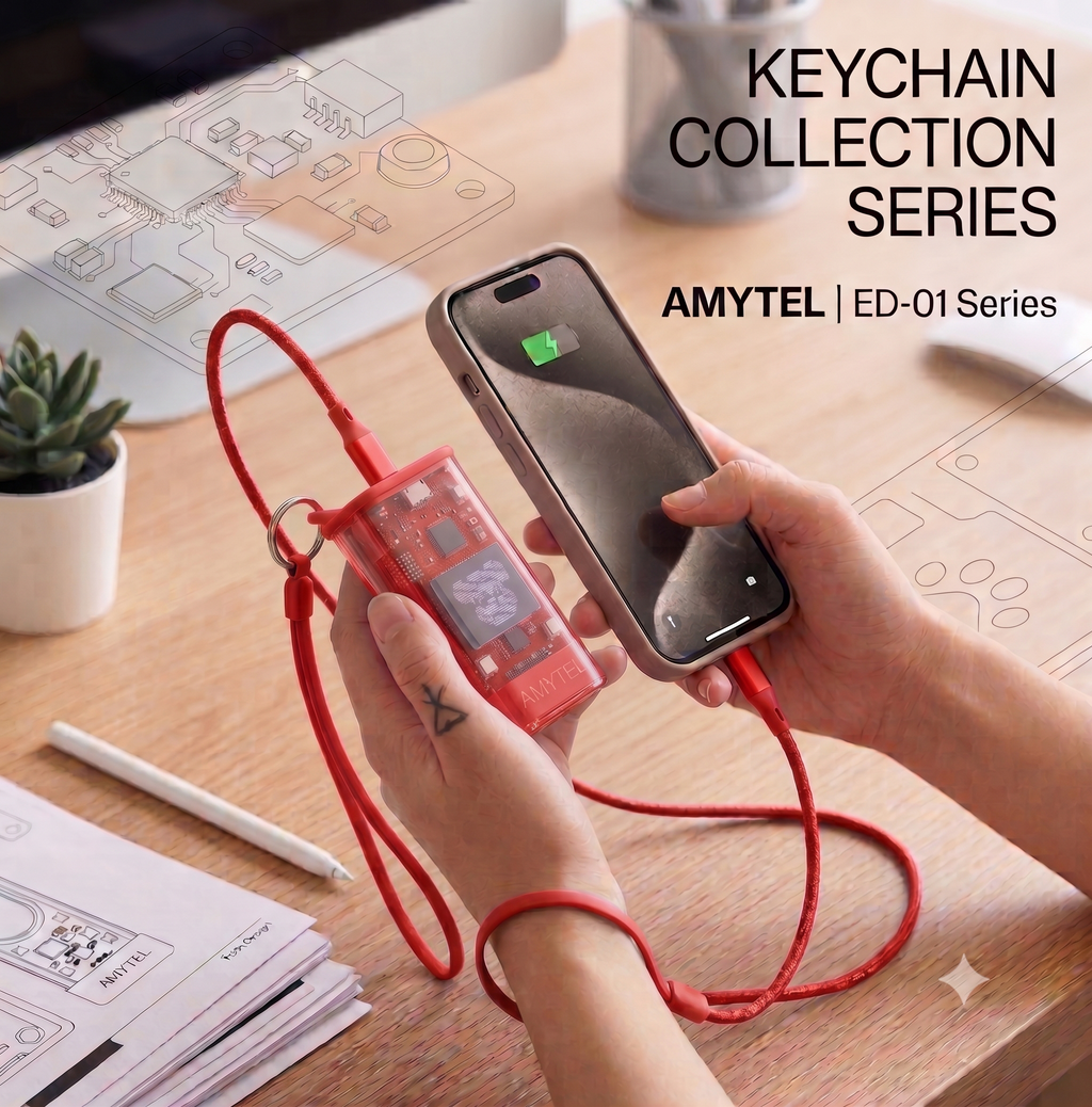 AMYTEL 5000 mAh 15 W Mini Pocket Size Power Bank ( Lithium-ion, Power Delivery 2.0, Power Delivery 3.0, Quick Charge 2.0, Quick Charge 3.0 for Mobile, Smartwatch, Speaker)