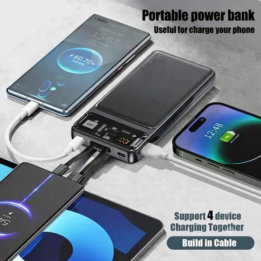 AMYTEL 10000 mAh Power Bank (22 W, Fast Charging) (BLACK, Lithium Polymer)