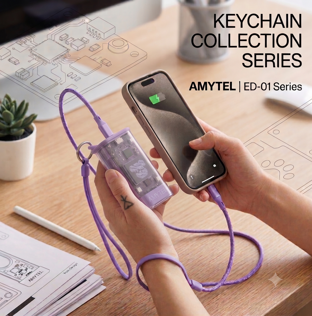 AMYTEL 5000 mAh 15 W Mini Pocket Size Power Bank ( Lithium-ion, Power Delivery 2.0, Power Delivery 3.0, Quick Charge 2.0, Quick Charge 3.0 for Mobile, Smartwatch, Speaker)