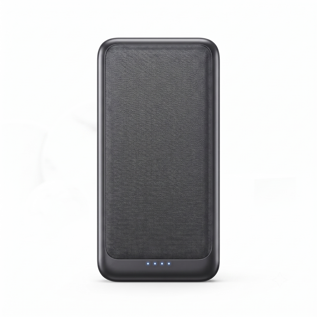 AMYTEL 10000 MAH 18 W Compact Pocket Size Power Bank (Black, Lithium Polymer, Power Delivery 2.0 for Mobile, Smartwatch, Earbuds, Speaker, Tablet, Trimmer)