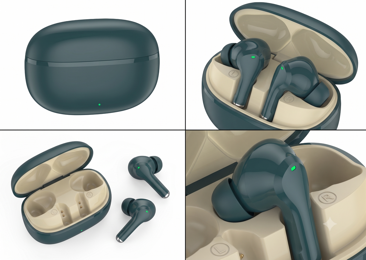 AMYTEL ELLIPSE 2.0 TWS WIRELESS WITH  HD SOUND , IN BUILT MICROPHONE , VOICE ASSISTANT, LONG PLAYTIME