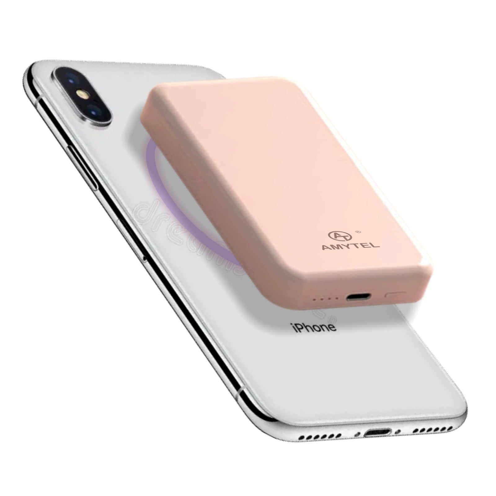 AMYTEL 10000 mAh 25 W Wireless With MagSafe Compact Pocket Size Power Bank