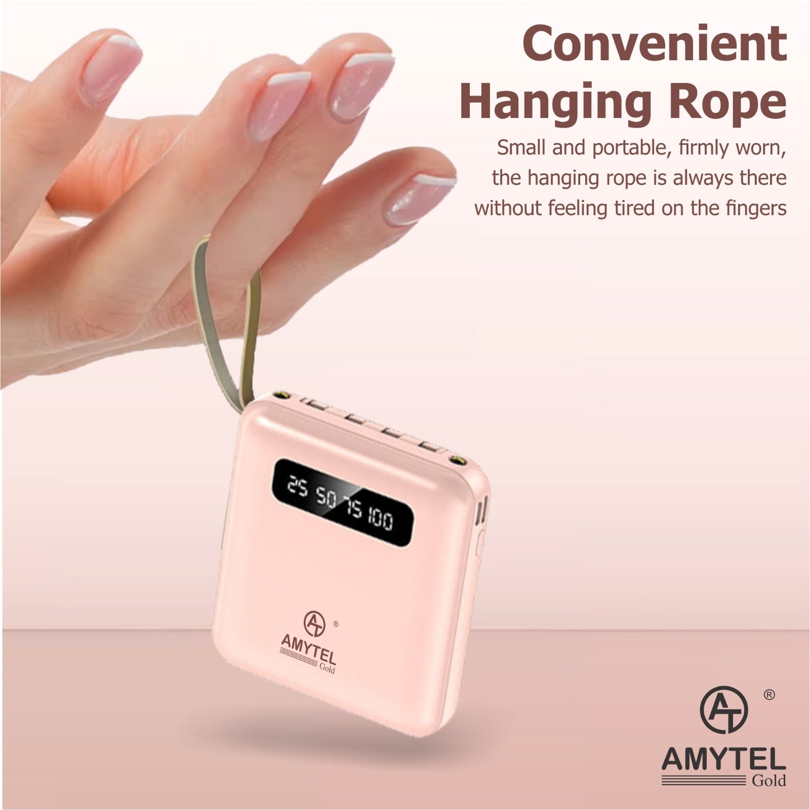 AMYTEL 10000 mAh Power Bank (18 W, Power Delivery 2.0, Power Delivery 3.0, Quick Charge 2.0, Quick Charge 3.0) (BLACK, Lithium-ion)