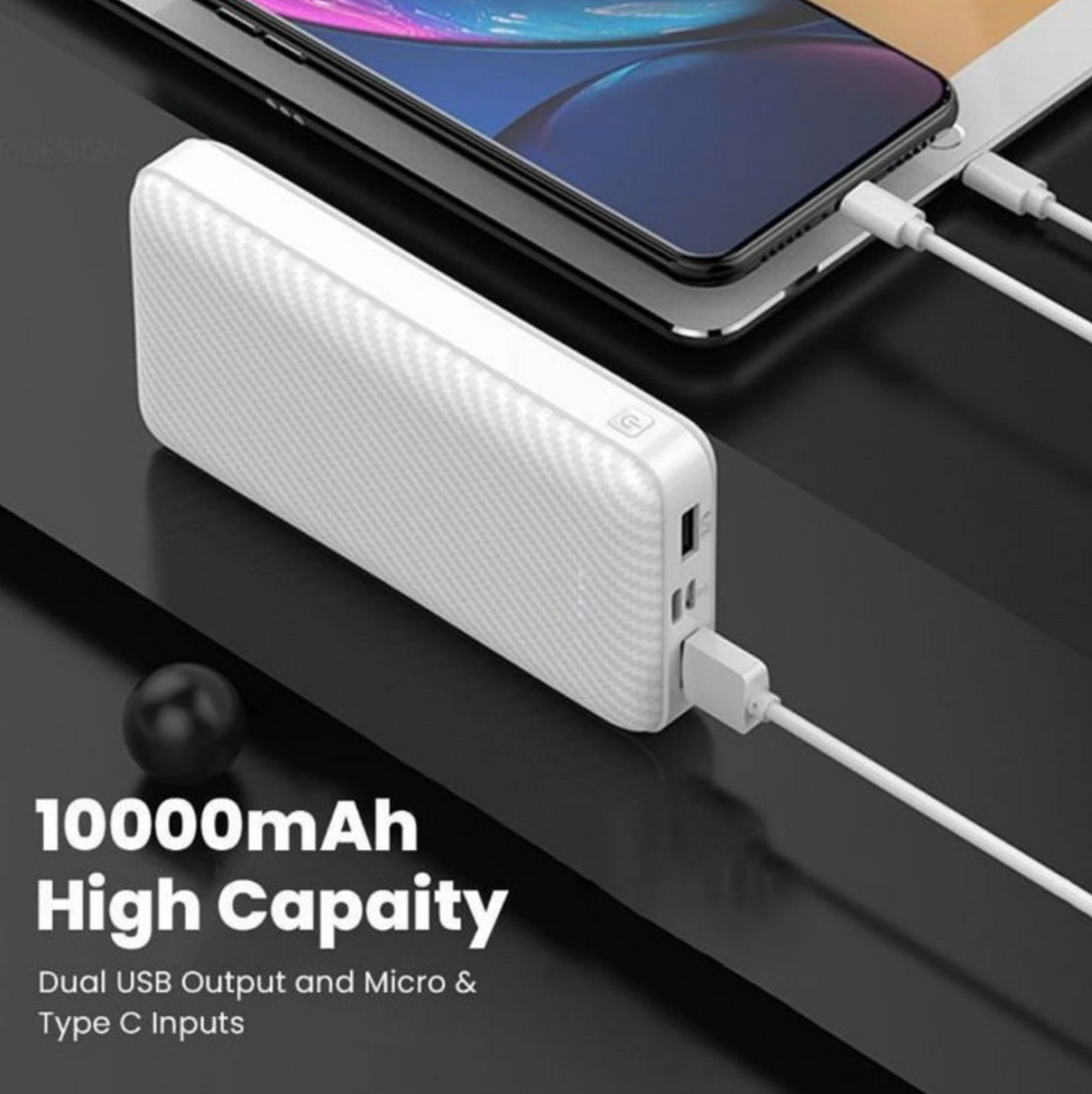 AMYTEL 10000 mAh 18 W Compact Pocket Size Power Bank