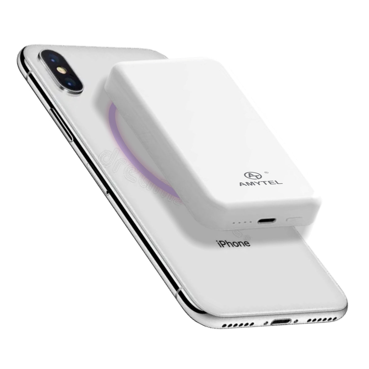 AMYTEL 10000 mAh 25 W Wireless With MagSafe Compact Pocket Size Power Bank