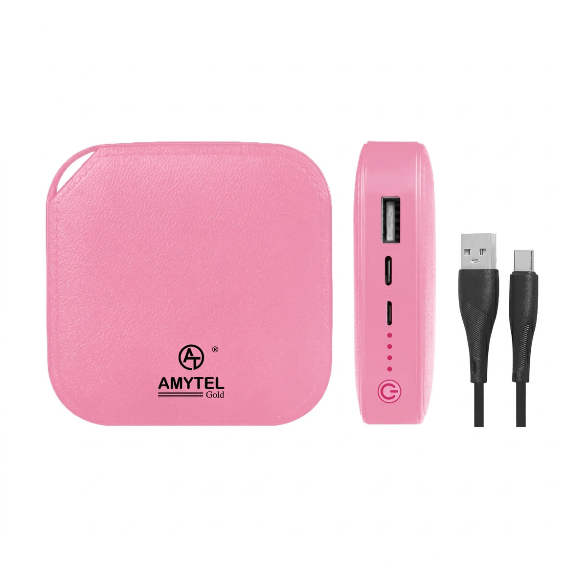 AMYTEL 10000 m Ah Mini Pocket Size Power Bank (Lithium-ion,  Quick Charge3.0 for Earbuds, Mobile, Smartwatch, Speaker, Tablet)