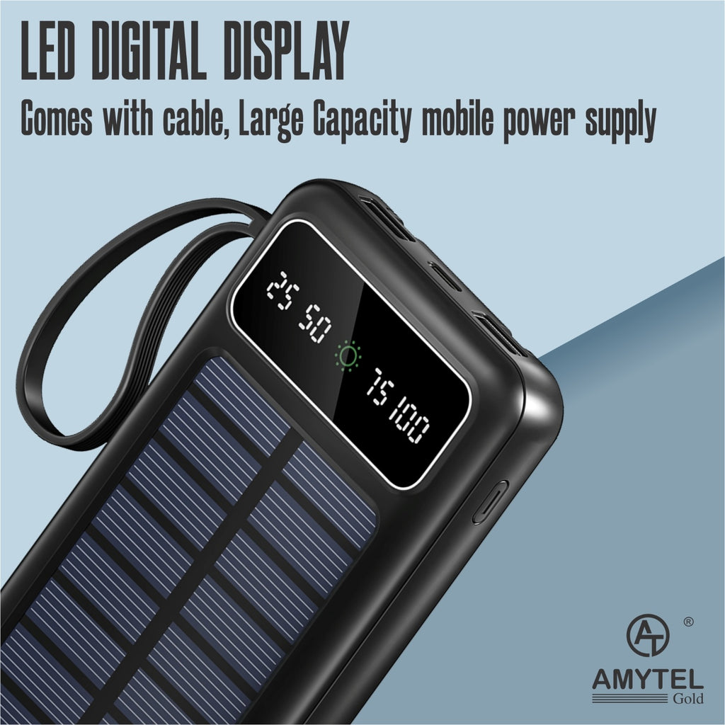 10000 mAh 22 W Compact Power Bank (BLACK, Lithium Polymer, Power Delivery 2.0, Power Delivery 3.0, Quick Charge 2.0, Quick Charge 3.0 for Earbuds, Mobile, Smartwatch, Speaker, Tablet, Trimmer)