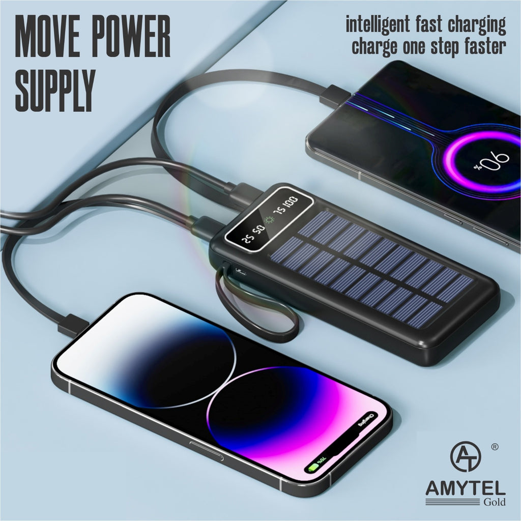 10000 mAh 22 W Compact Power Bank (BLACK, Lithium Polymer, Power Delivery 2.0, Power Delivery 3.0, Quick Charge 2.0, Quick Charge 3.0 for Earbuds, Mobile, Smartwatch, Speaker, Tablet, Trimmer)