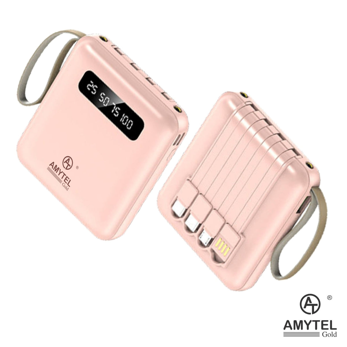 AMYTEL 10000 mAh Power Bank (18 W, Power Delivery 2.0, Power Delivery 3.0, Quick Charge 2.0, Quick Charge 3.0) (BLACK, Lithium-ion)