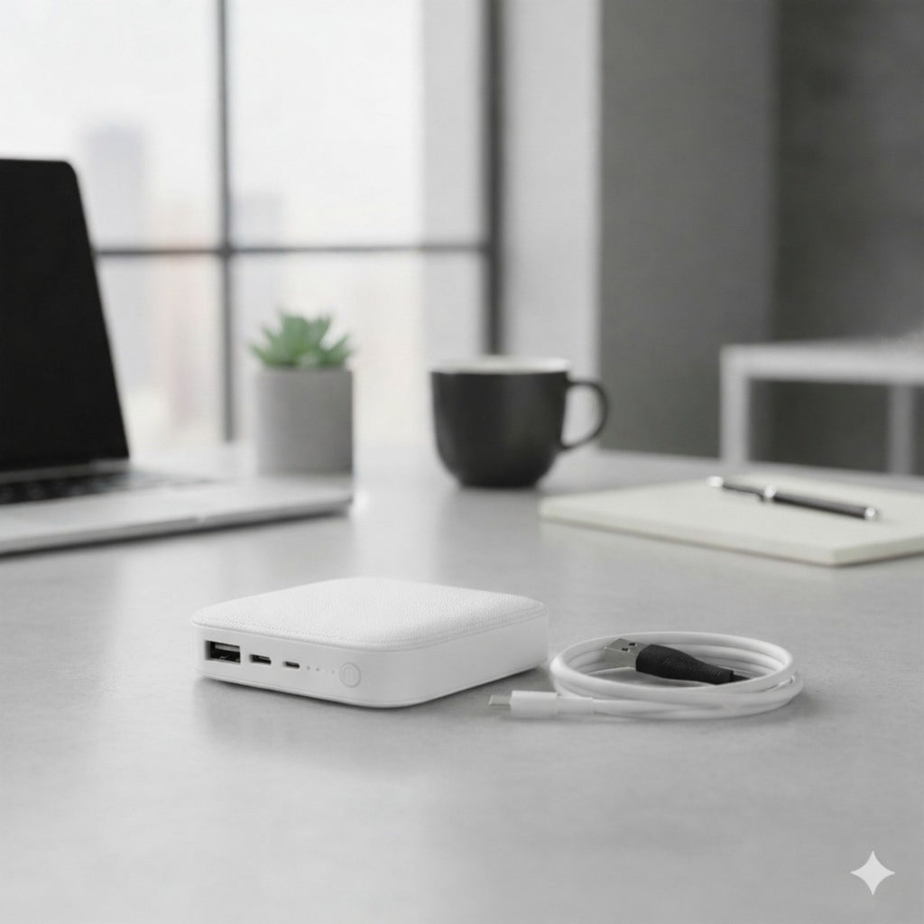 AMYTEL 10000 MAh Mini Pocket Size Power Bank ( Lithium-ion, Power Delivery 2.0, Power Delivery 3.0, Quick Charge 2.0, Quick Charge 3.0 for Laptop, Mobile, Smartwatch, Speaker, Trimmer)