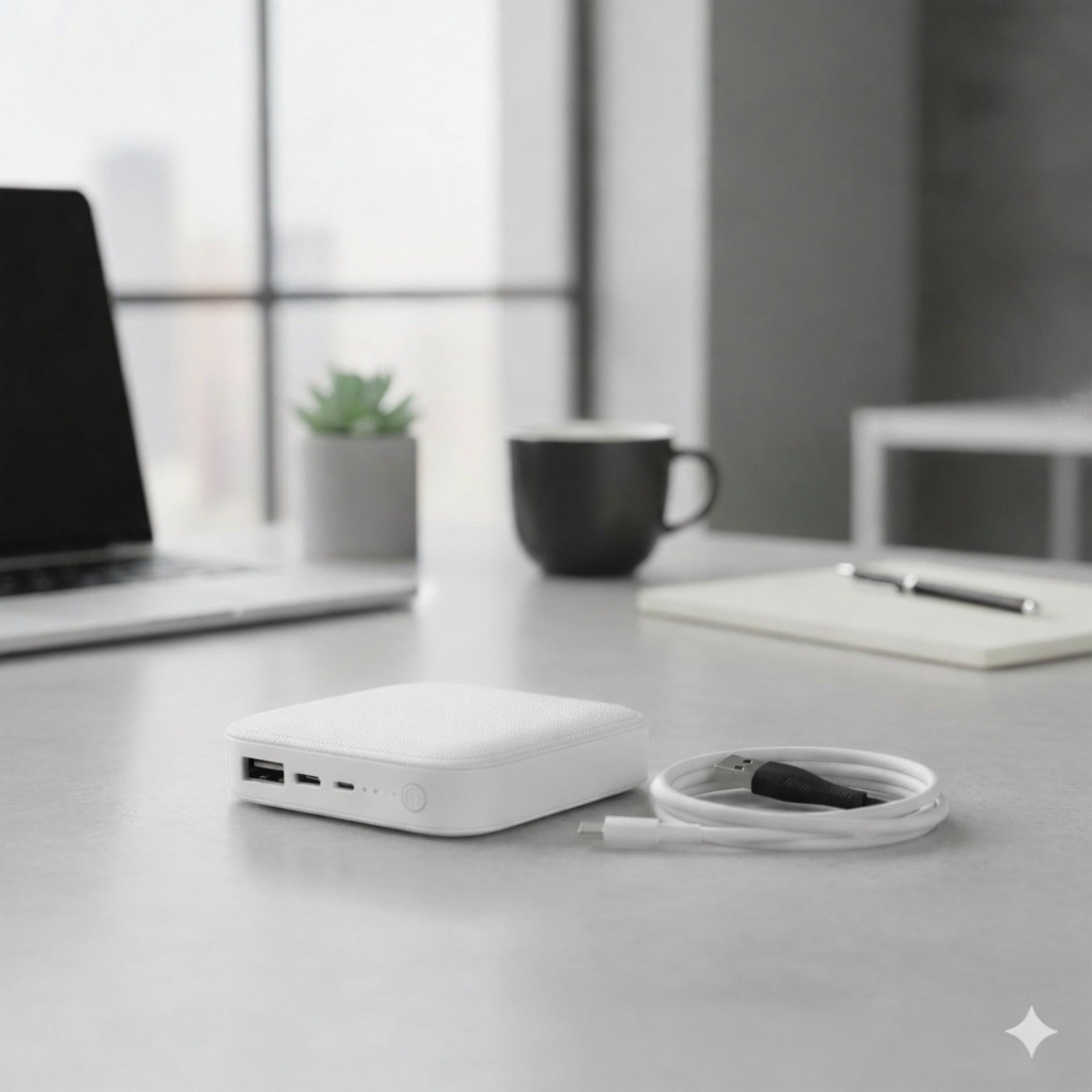 AMYTEL 10000 MAh Mini Pocket Size Power Bank ( Lithium-ion, Power Delivery 2.0, Power Delivery 3.0, Quick Charge 2.0, Quick Charge 3.0 for Laptop, Mobile, Smartwatch, Speaker, Trimmer)